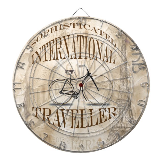Jeu De Fléchettes Voyageur international sophistiqué (Devant)