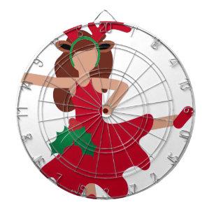 Jeu De Fléchettes xmas flamenco danseur émoji
