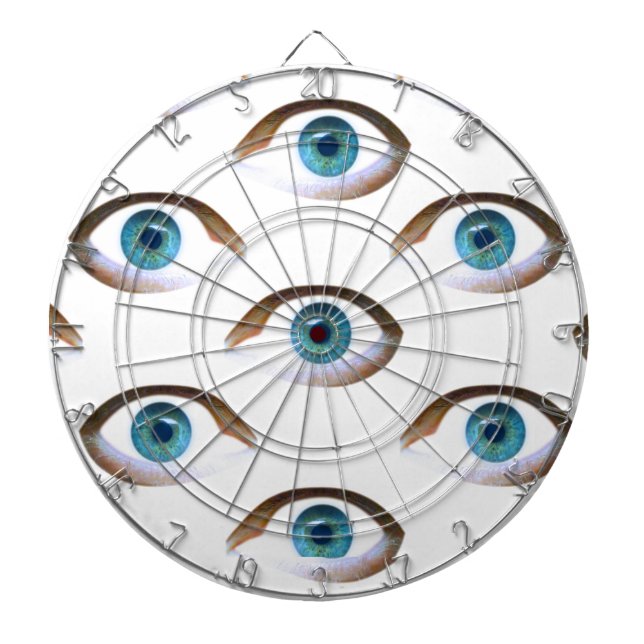 Jeu De Fléchettes yeux bleus (Devant)