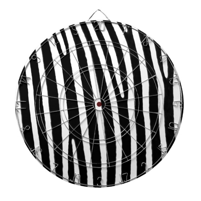 Jeu De Fléchettes Zebra poster de animal (Devant)