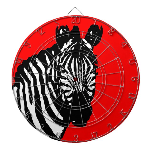 Jeu De Fléchettes zèbre (personnalisable en couleur) (Devant)