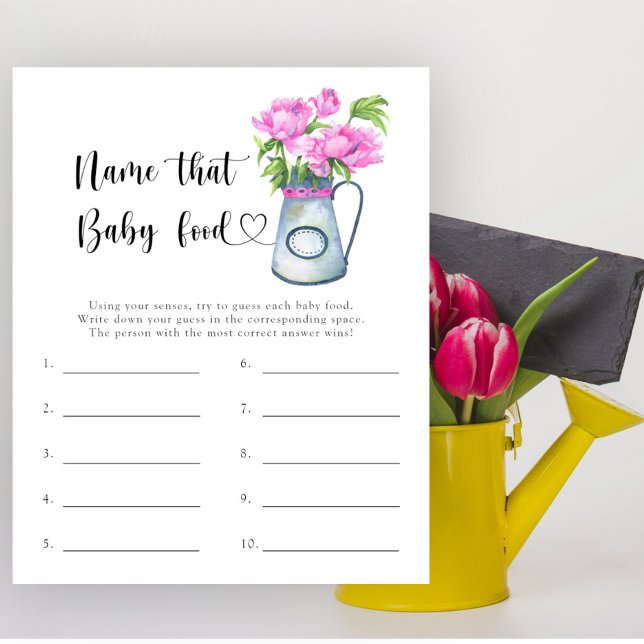 Jeu de fleurs - Nom de ce jeu de nourriture pour b (Créateur téléchargé)