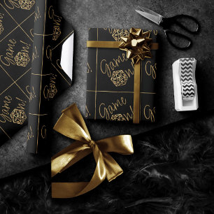 Jeu de JDR   Papier cadeau de jeu de rôle rétro fa