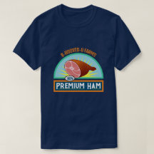 Jeu de jeu "Premium Ham" Navy T-Shirt