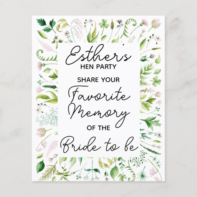 Jeu de la douche nuptiale mariage de mémoire préfé (Devant)