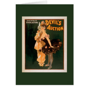 Jeu de la vente aux enchères du diable éternel de