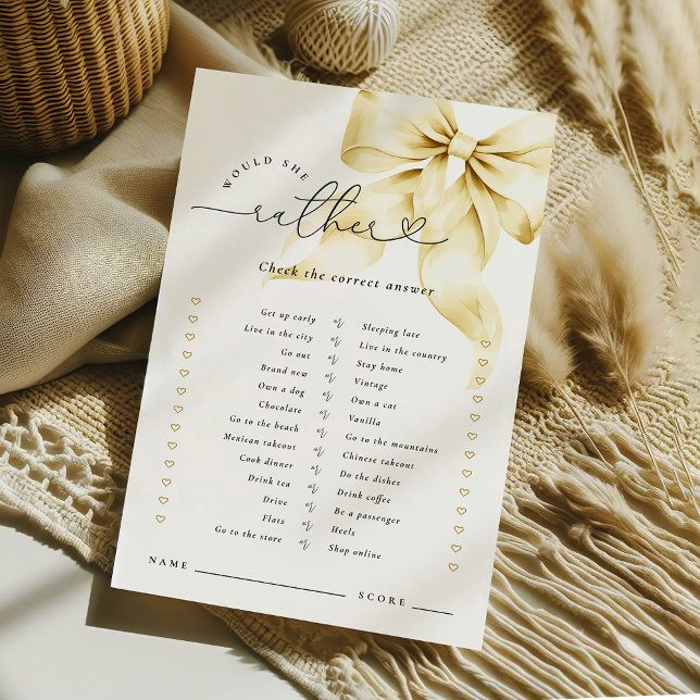 Jeu de mariage à l'arc d'or 'Préférerait-elle' pou (Créateur téléchargé)