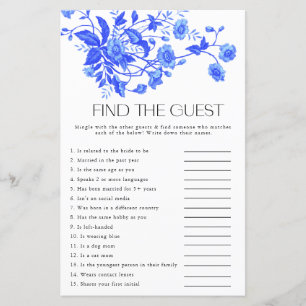 Jeu de mariage avec invité surprise sur le thème f