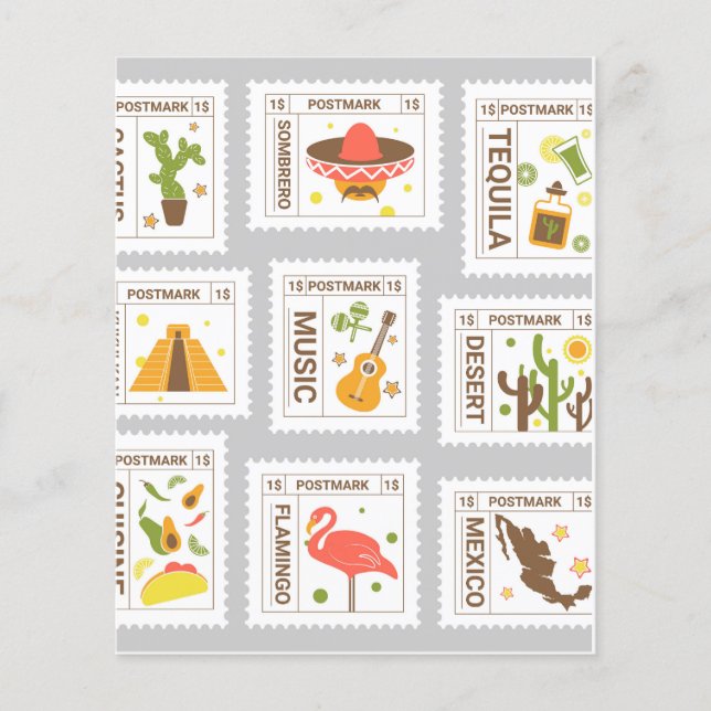 Jeu de marques postales (Devant)