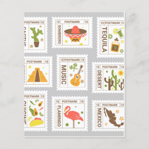 Jeu de marques postales