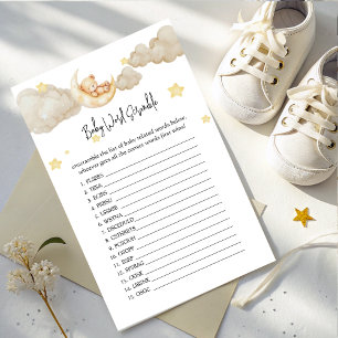 Jeu de mélange de prénoms de bébé pour Baby Shower