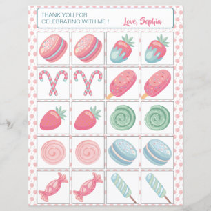 Jeu de mémoire de la fête de Candyland