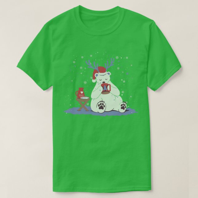 Jeu de Noël polaire Eggnog laide Sweat par Tobe Fo (Design devant)