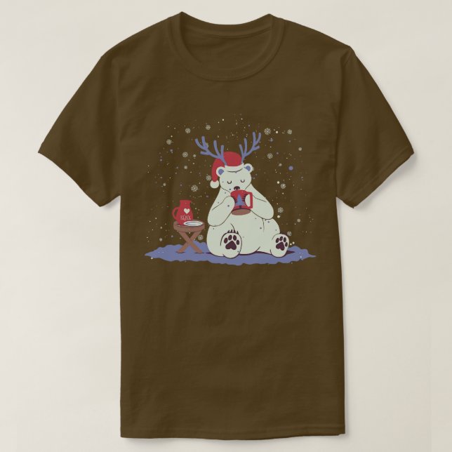 Jeu de Noël polaire Eggnog laide Sweat par Tobe Fo (Design devant)
