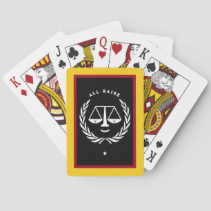 Jeu de nuit de poker de l'avocat jouer des cartes