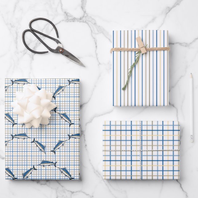 Jeu de papier de recouvrement - Marlins Bleus (Recto)