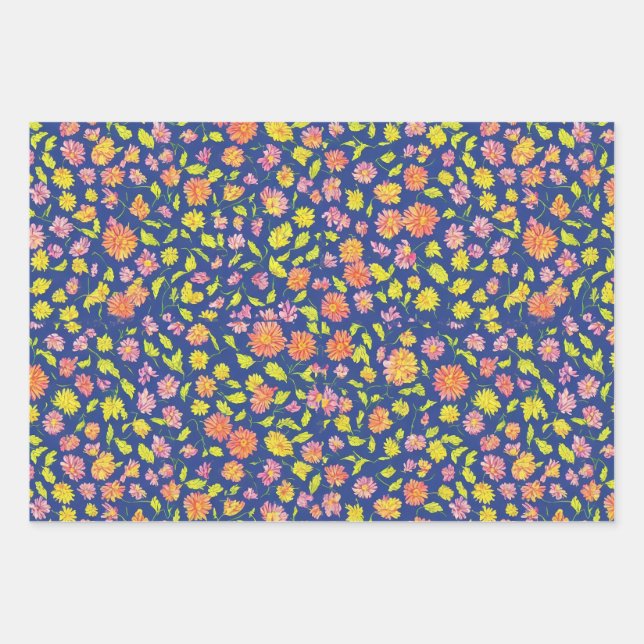 Jeu de papier d'enrobage à 3 emballages pour chaqu (Devant 3)