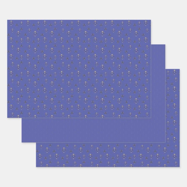 Jeu de papier d'enveloppement de toast du Nouvel A (Lot)
