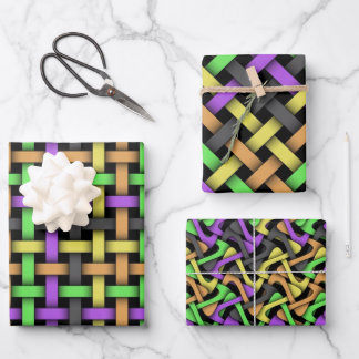 Jeu de papier enveloppant - Collection Halloween I