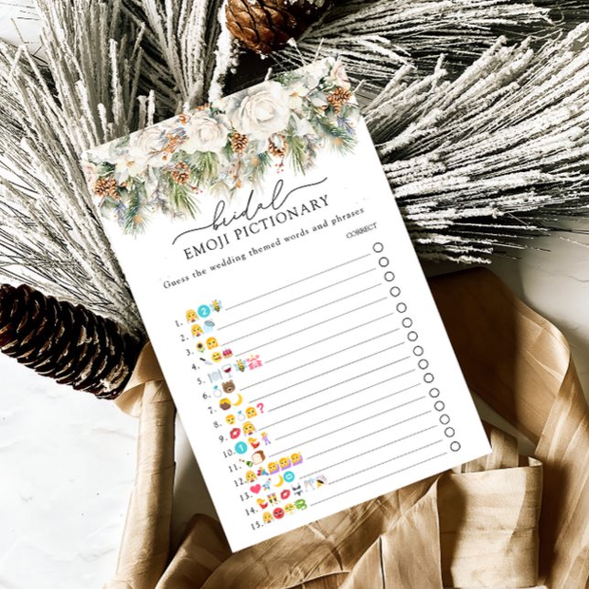 Jeu de photos de la nuptiale Emoji À feuillage per (Créateur téléchargé)