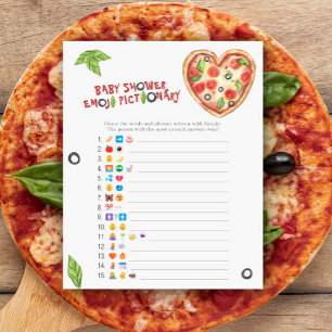 Jeu de pictionary d'émoticônes pour baby shower pi