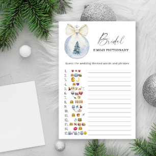 jeu de pictionary emoji baby shower flore hivernal