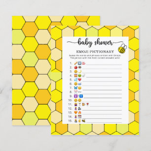 Jeu de pictionary emoji pour bébé Little Bee