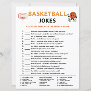 Jeu de plaisanteries de basket-ball