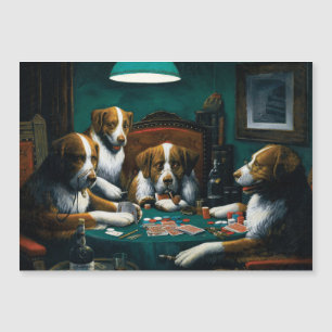 Jeu de poker pour chiens