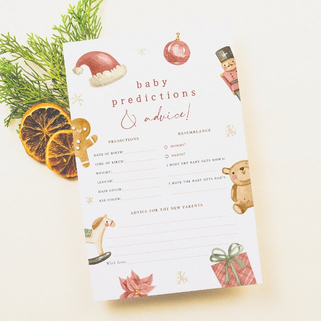 Jeu de prédiction et de conseil du Baby shower pèr (Créateur téléchargé)