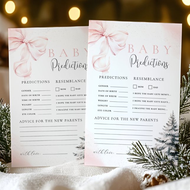 Jeu de prédiction et de conseil sur le Baby shower (Créateur téléchargé)