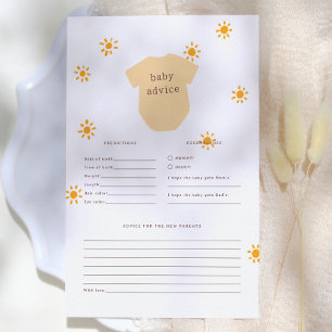 Jeu de prédiction et de conseils Boho Little Sunsh