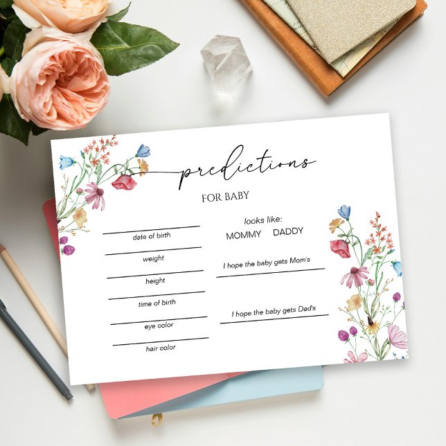 Jeu de prédictions de fleurs sauvages (Créateur téléchargé)
