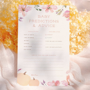 Jeu de prédictions et de conseils pour bébé Little