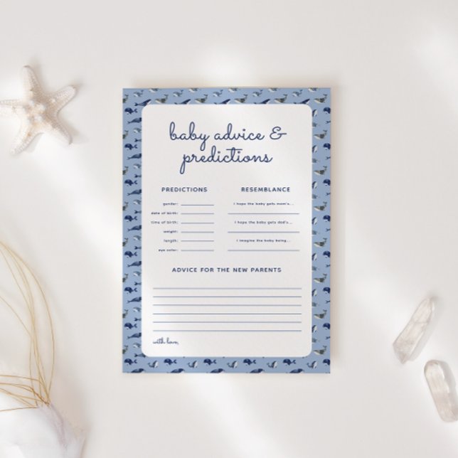 Jeu de prédictions pour Baby Shower sur le thème C (Créateur téléchargé)