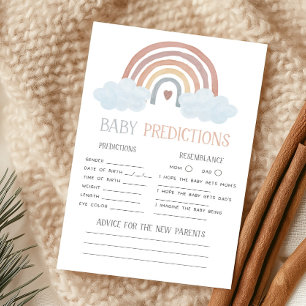 Jeu de prédictions pour bébé Boho Little Ray of Su