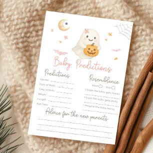 Jeu de prédictions pour bébé Little Boo Halloween 