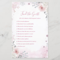 Jeu de recherche de l'invité Flocon de neige rose 