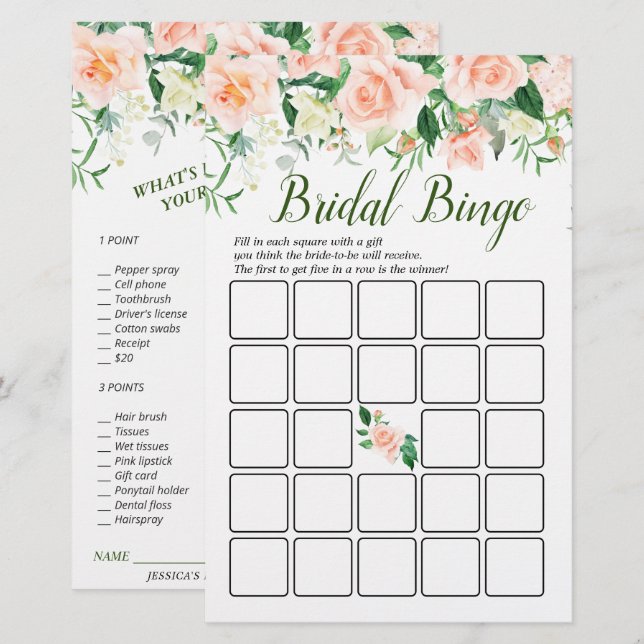 Jeu de Salle de Bain de Mariage Double Face Rose F (Devant / Derrière)