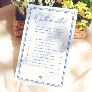 Jeu de Salle de Mariage Fantaisiste 'Would She Rat