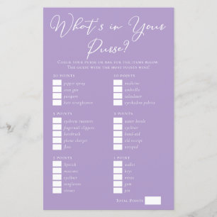 Jeu de Salle de Mariage Objets Violet Lilas dans S