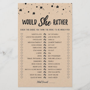 Jeu de Salle de Mariage 'Plutôt Elle' Modifiable