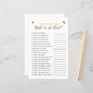 Jeu de Salle de Mariage sur le Thème de l'Abeille