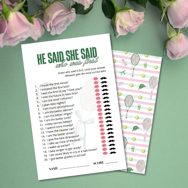 Jeu de Salle de Mariage sur le Thème de Tennis Il  (Créateur téléchargé)