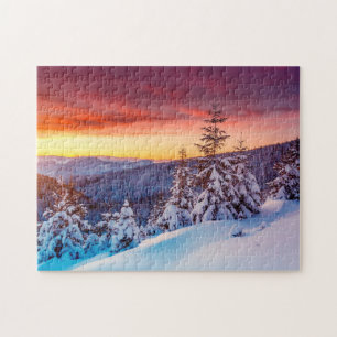 Jeu de scène d'hiver Puzzle