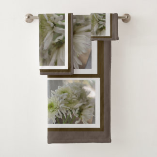 Jeu de serviettes 3 pièces beige