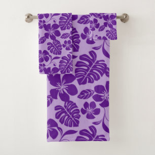 JEU DE SERVIETTES DE BAIN EN BIKINI ROSE (PURPLE x