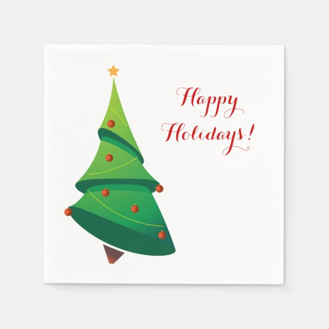 Jeu de serviettes en papier de fête de Snowman mig (Devant)