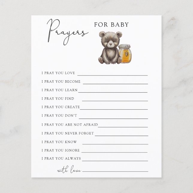 Jeu de société | prières pour bébé (Devant)
