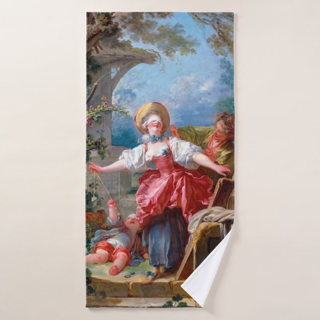 Jeu de Tag, Fragonard (Serviette de bain)